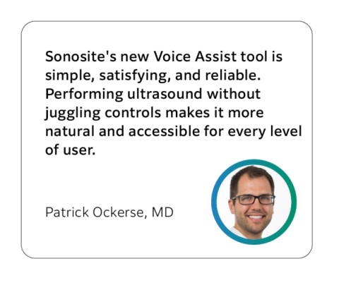 ockerse ultrasound voice command