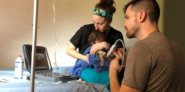 Medical Mission Uses Portable Ultrasound Machine in Liberia