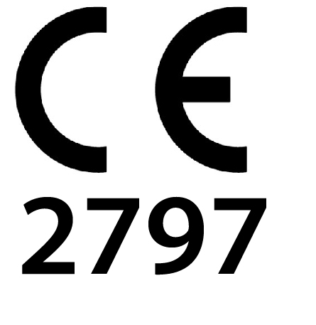 Symbole pour Conformité Européenne No. de référence de l'organisme notifié : 2797