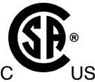 Symbol for Canadian Standard Association Certification Mark