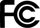 Symbole de la déclaration de conformité de la Commission fédérale des communications (FCC)