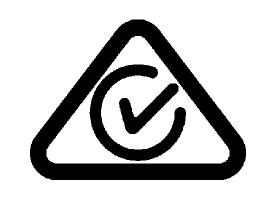 Symbole de la marque de conformité réglementaire (RCM)
