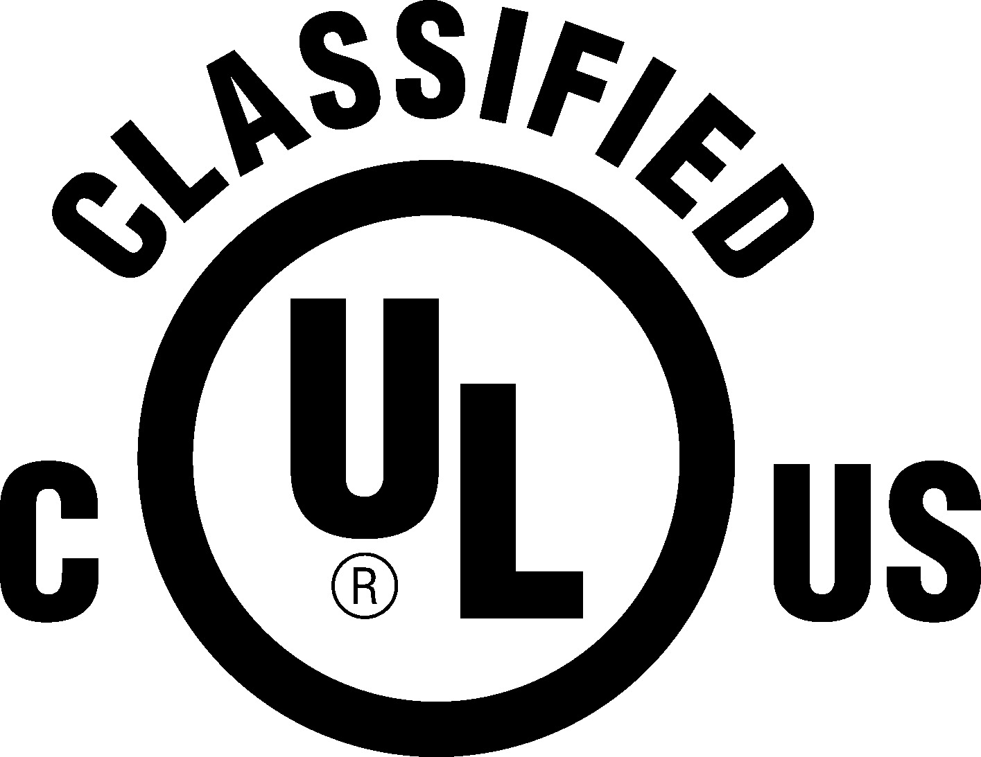 Symbol for UL Classified Canada and US
