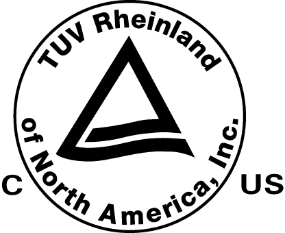 Symbol for TUV Rhineland of North America