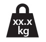Symbol for Maximum weight load