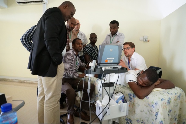 Dr. Tugtekin talks about the project and the potential of point-of-care ultrasound in West Africa
